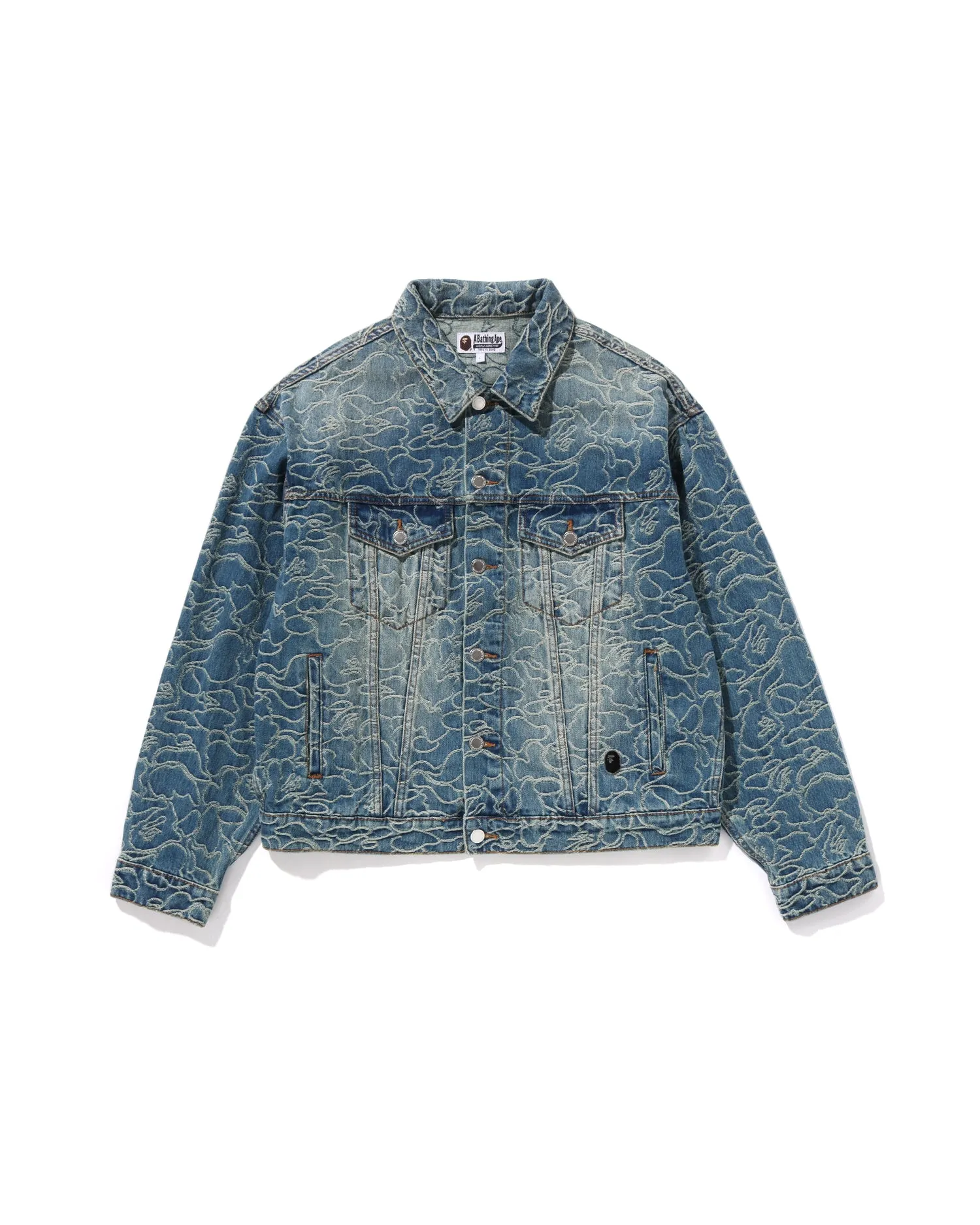 Line Camo Jacquard 13oz Denim Jacket