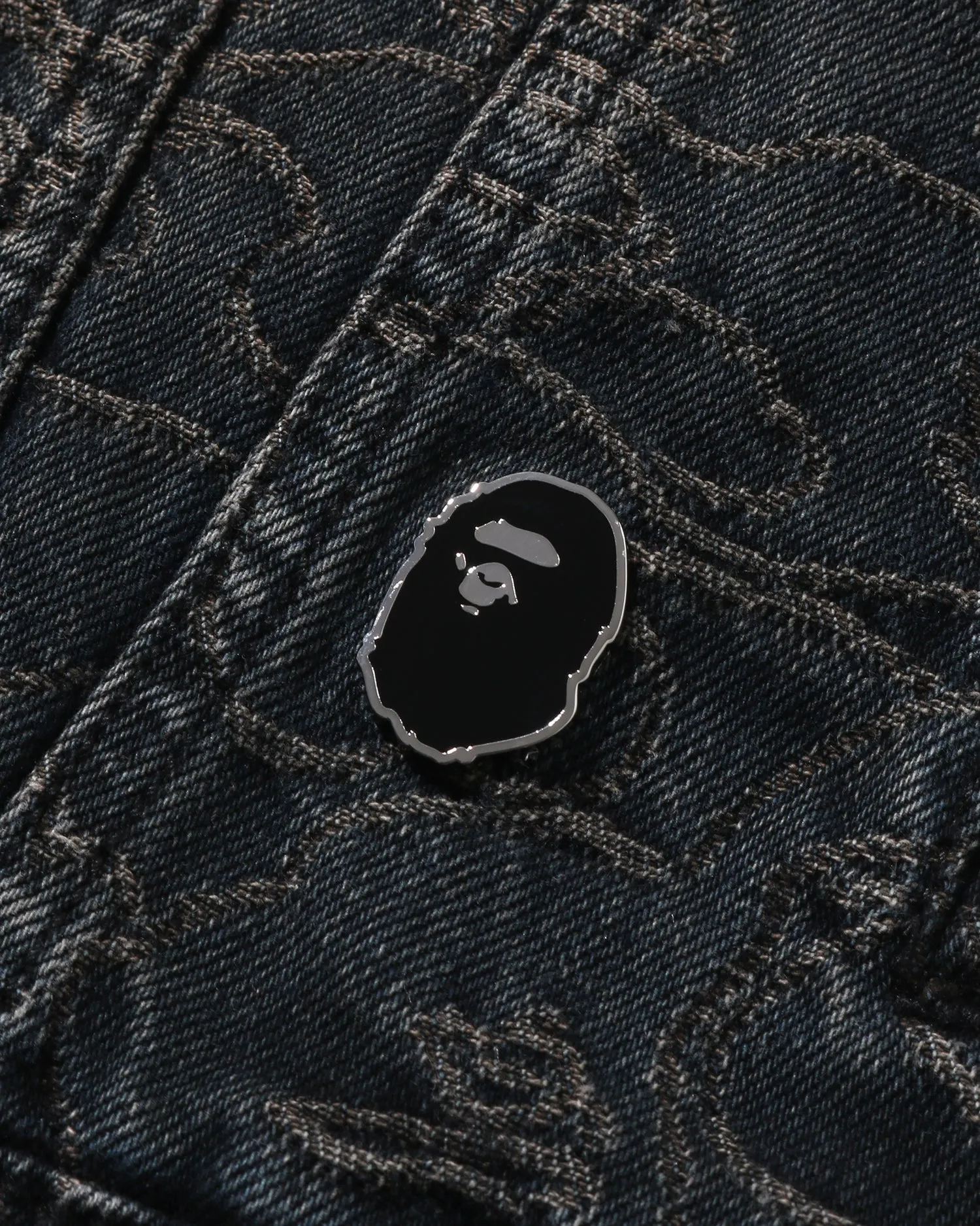 Line Camo Jacquard 13oz Denim Jacket