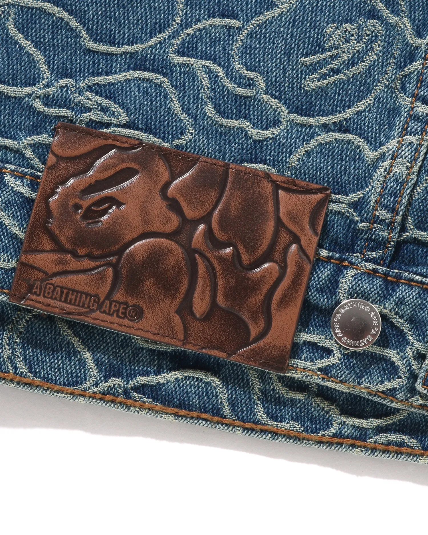 Line Camo Jacquard 13oz Denim Jacket