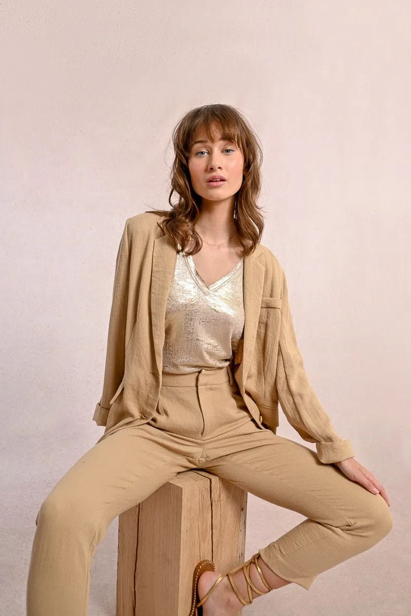 LINEN BLAZER