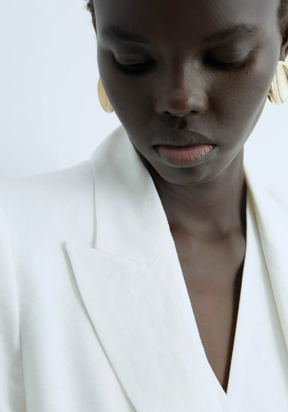 Linen Jacket - White