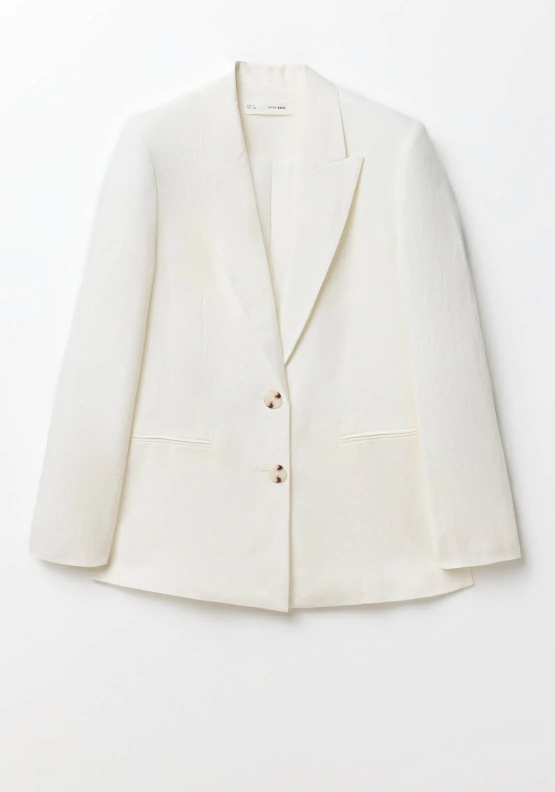 Linen Jacket - White