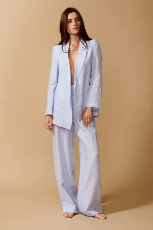 Linen Pants - Light Blue