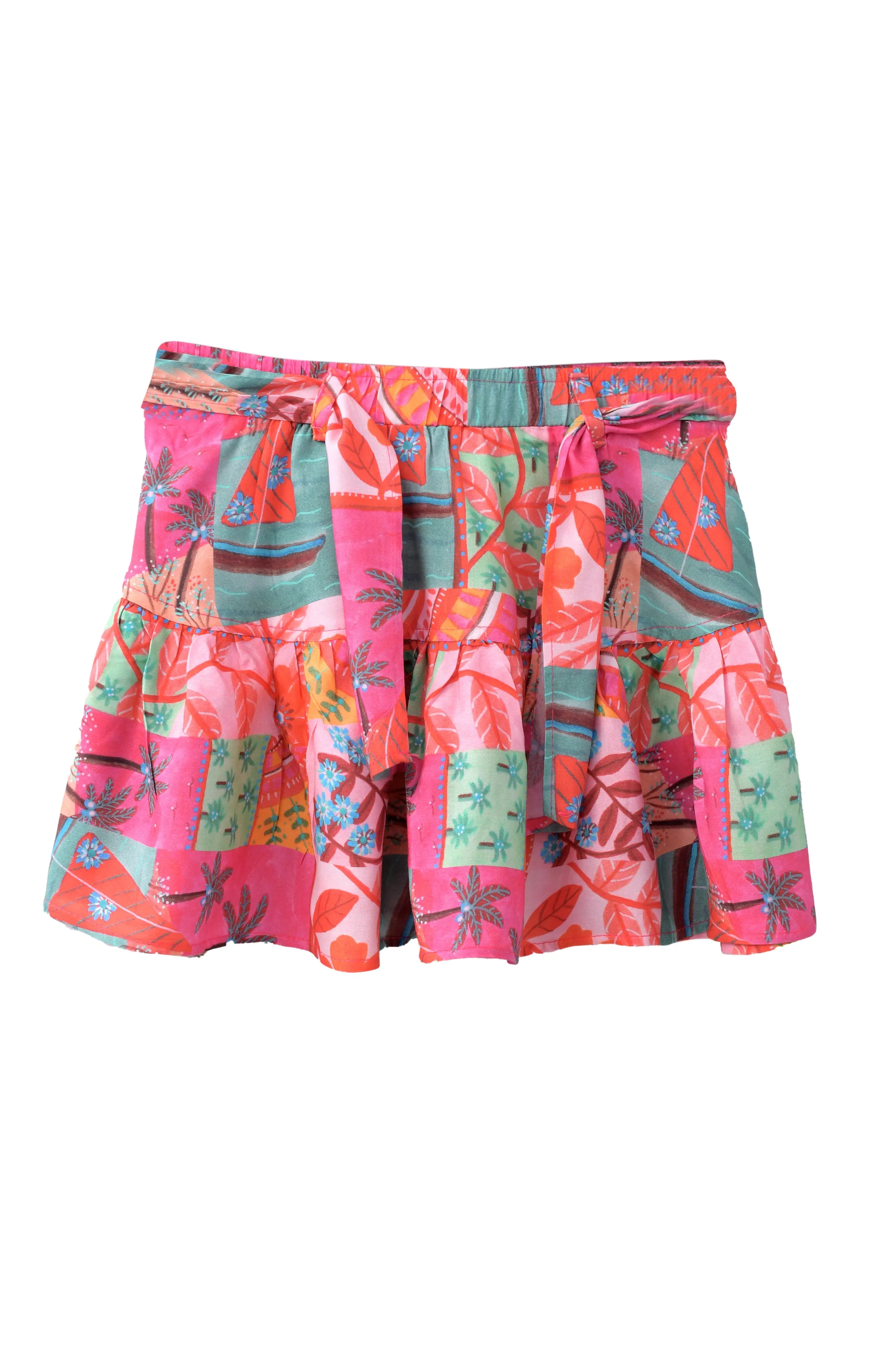 Little Swirlin Knot Skirt In Roeqiya