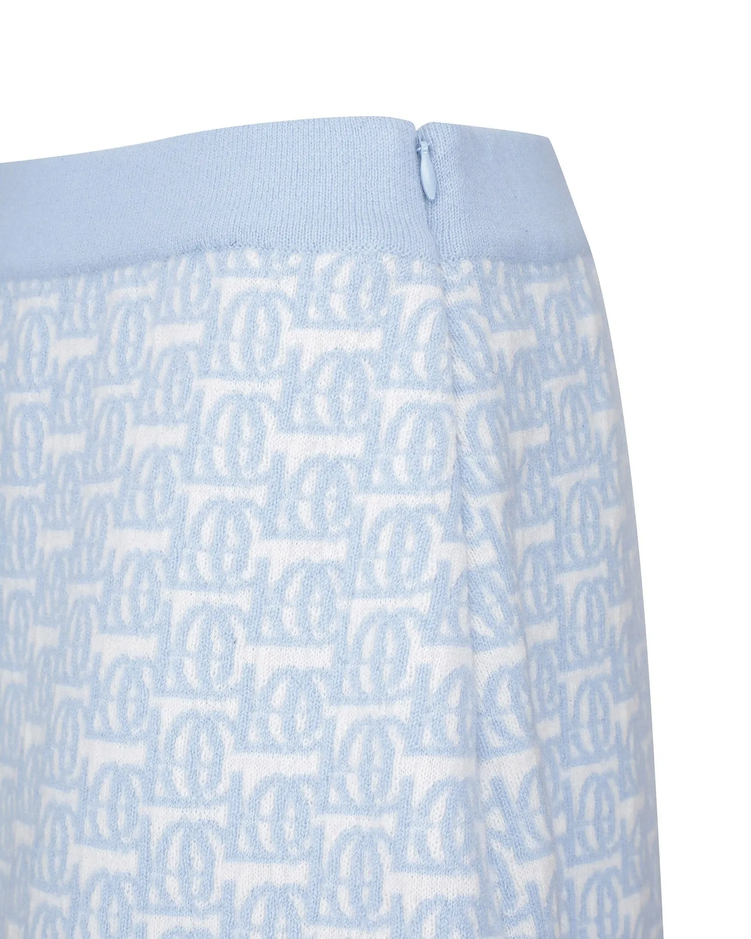 Logo-Jacquard Skirt