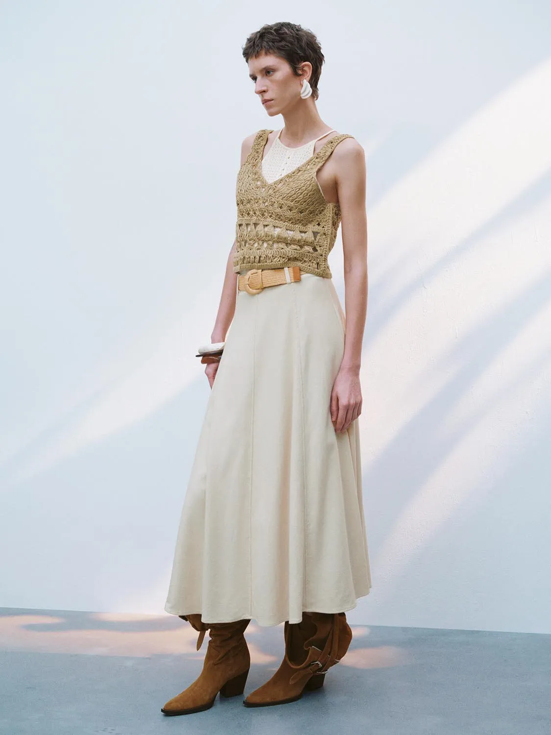 Loose A-Line Skirts