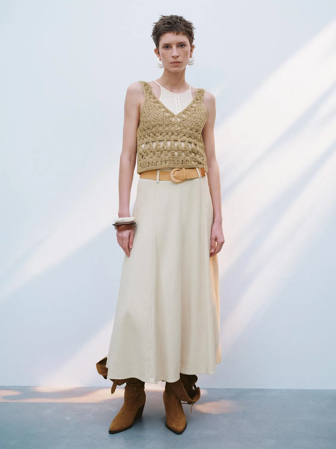 Loose A-Line Skirts