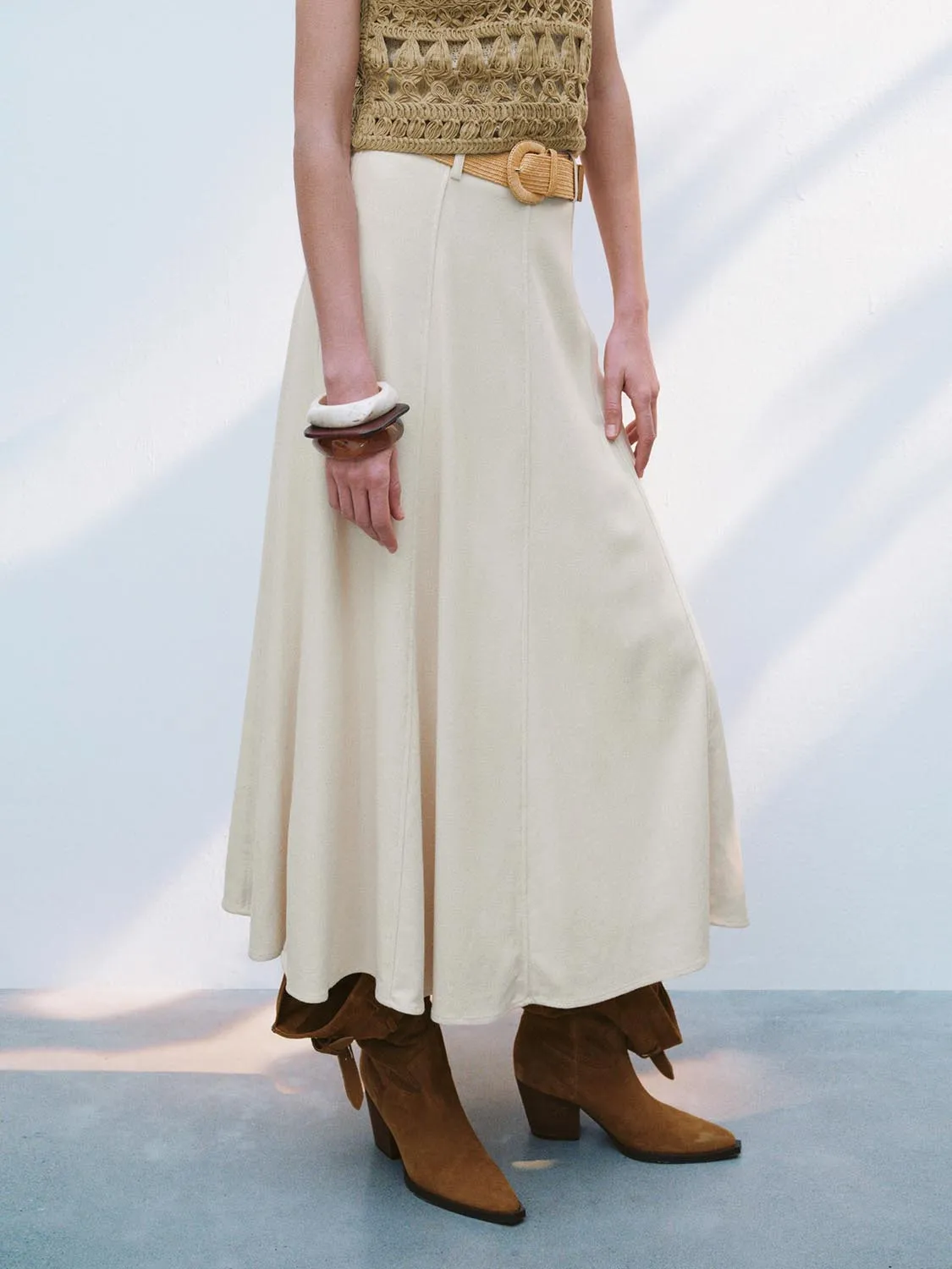 Loose A-Line Skirts
