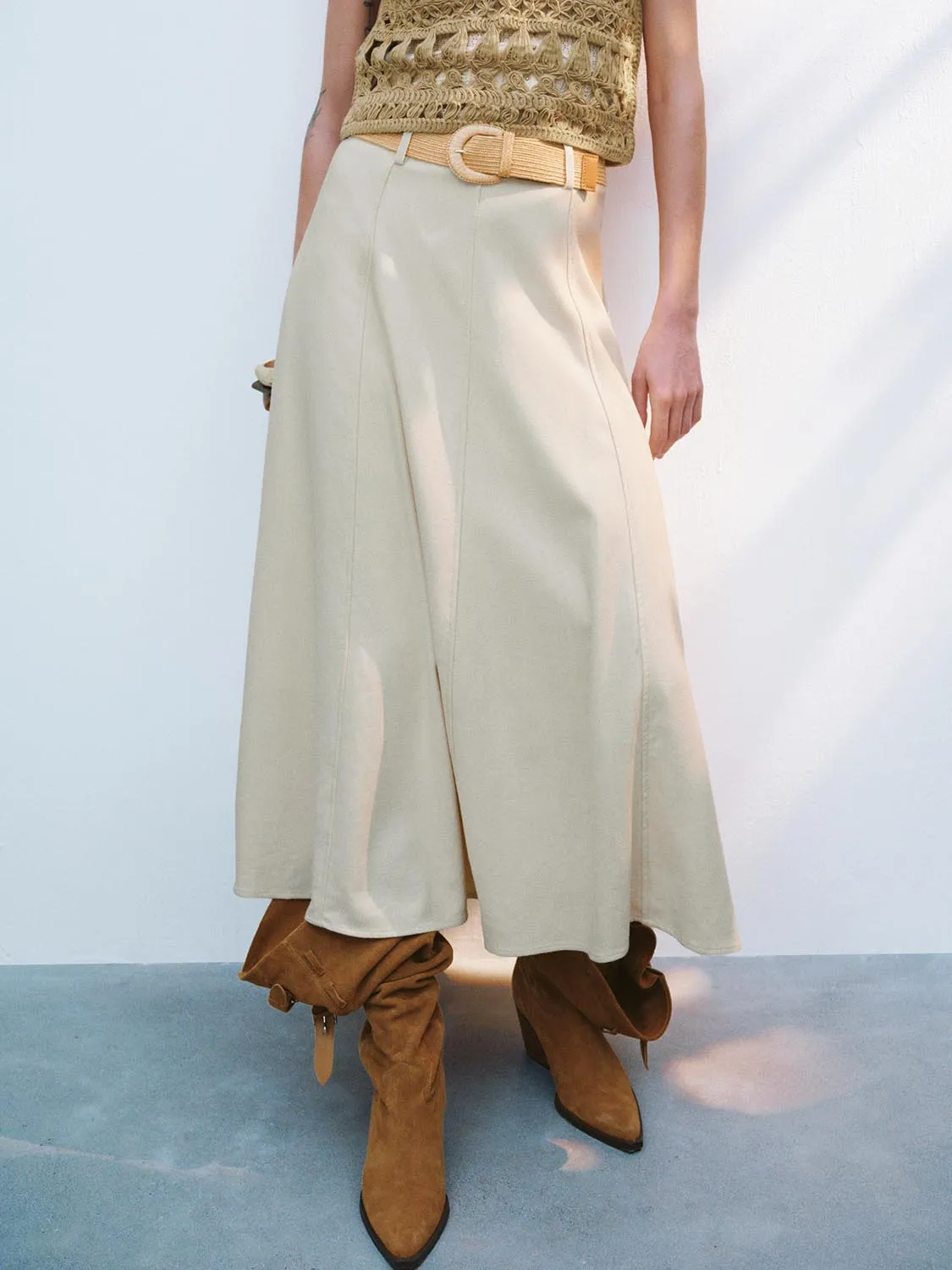 Loose A-Line Skirts