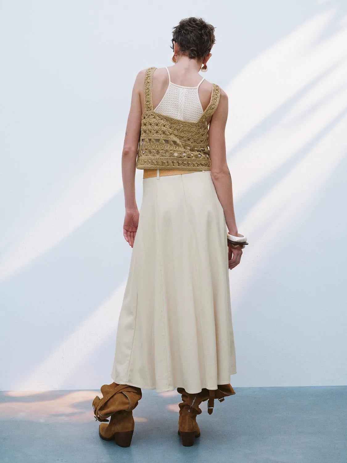 Loose A-Line Skirts