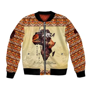Love Africa Bomber Jacket - Personalized Beautiful Black Girl DT02