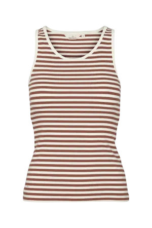 Ludmilla Tank - Whisper White/Mink