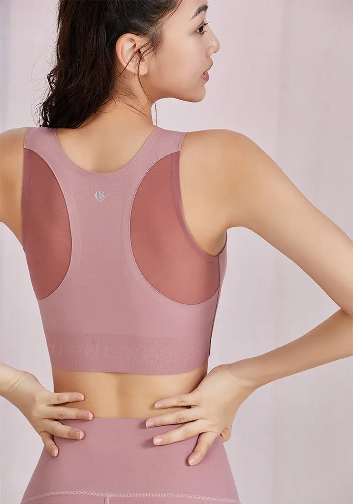 LYCRA®FitSense™素材フリーサイズ トップス スポーツブラ