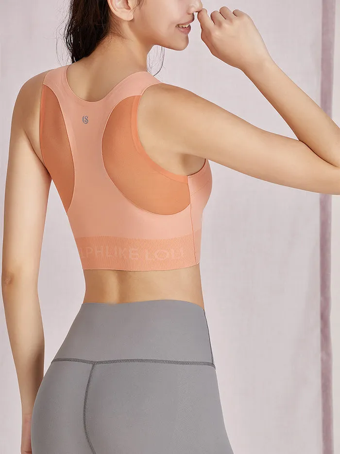 LYCRA®FitSense™素材フリーサイズ トップス スポーツブラ