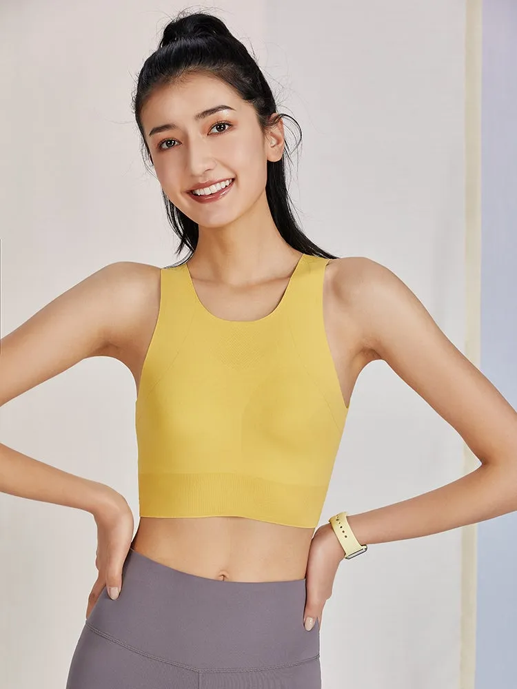 LYCRA®FitSense™素材フリーサイズ トップス スポーツブラ