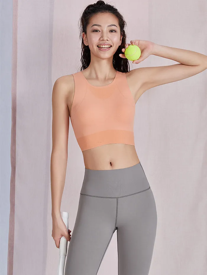 LYCRA®FitSense™素材フリーサイズ トップス スポーツブラ