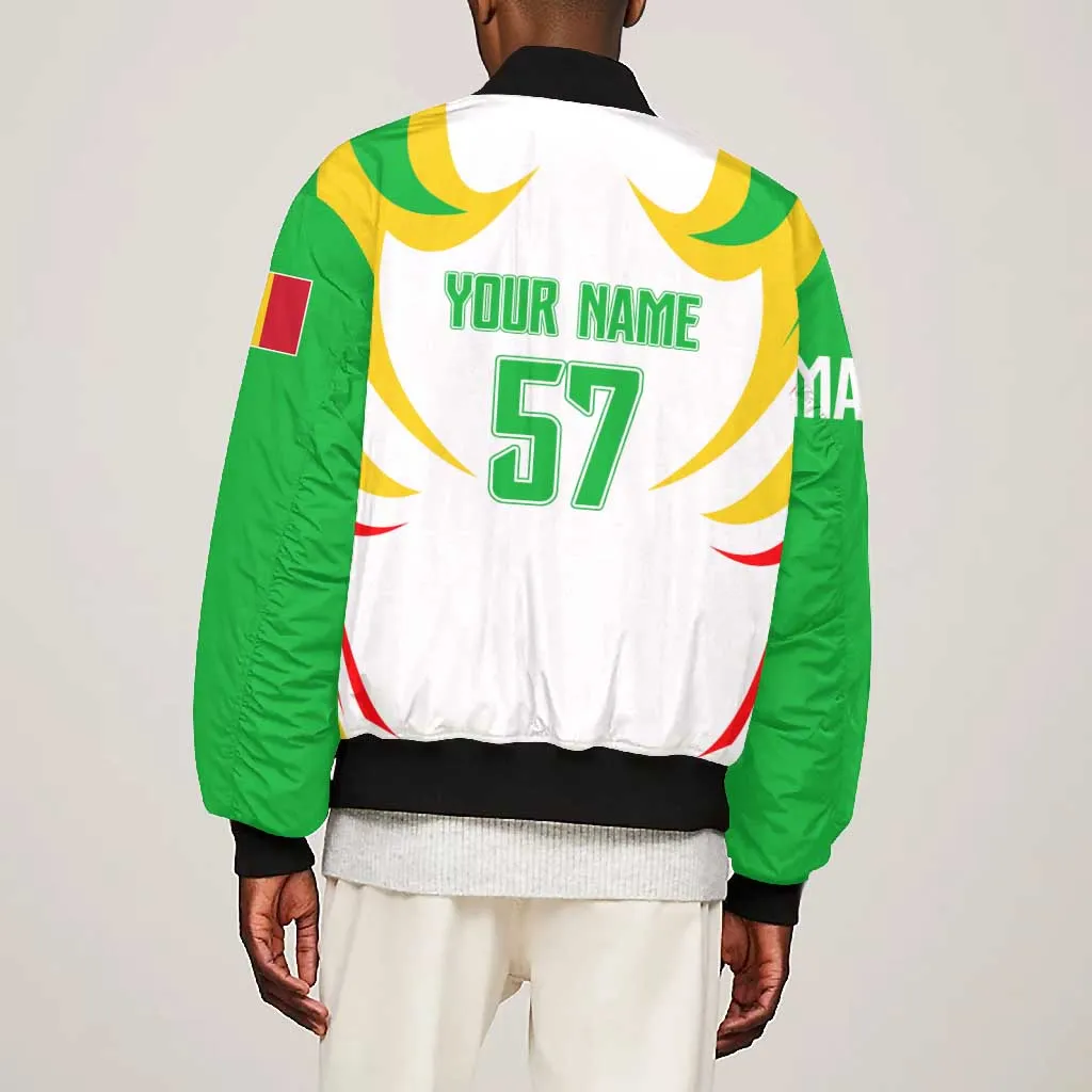 Mali Les Aigles Football Bomber Jacket Eagles Sporty Style TS04