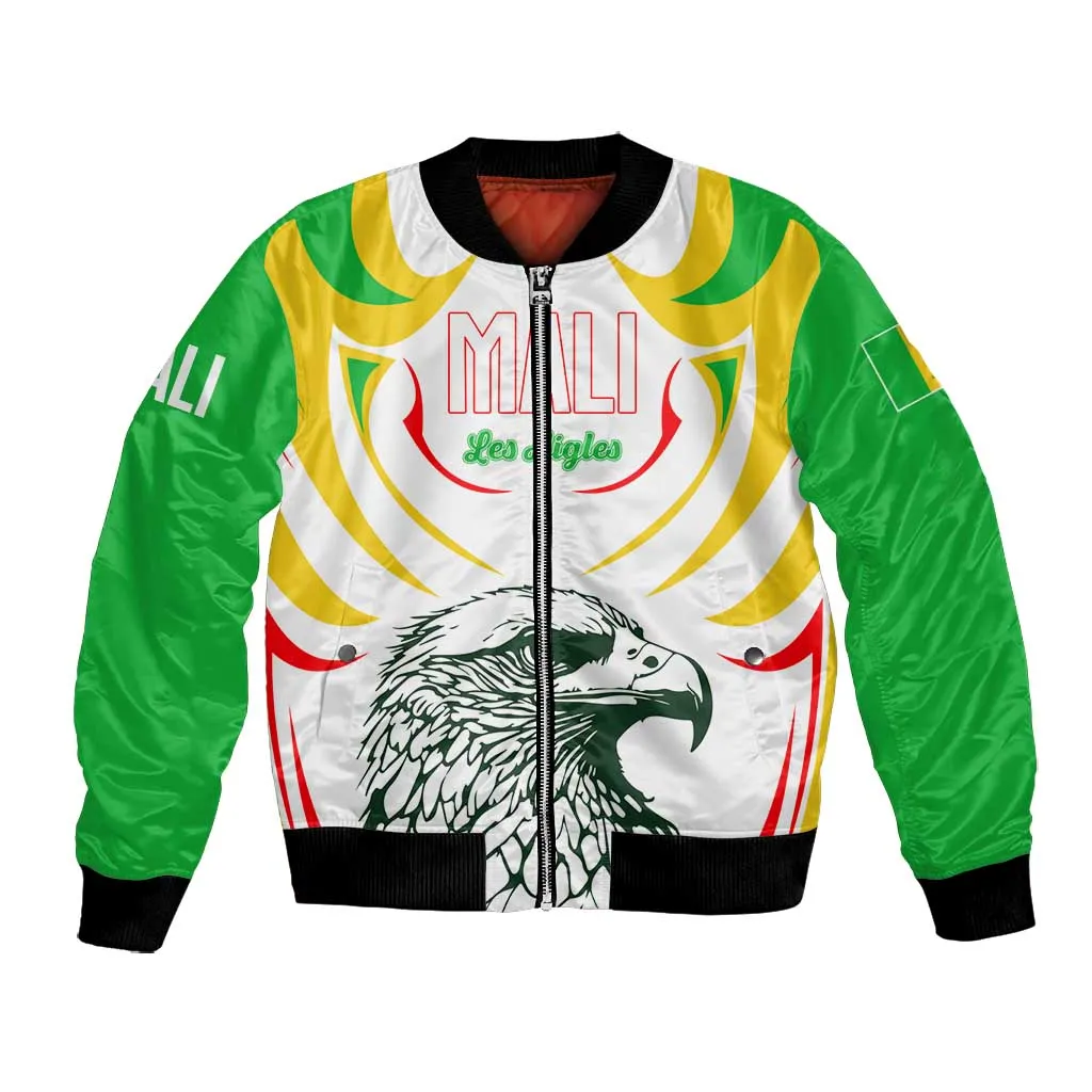 Mali Les Aigles Football Bomber Jacket Eagles Sporty Style TS04