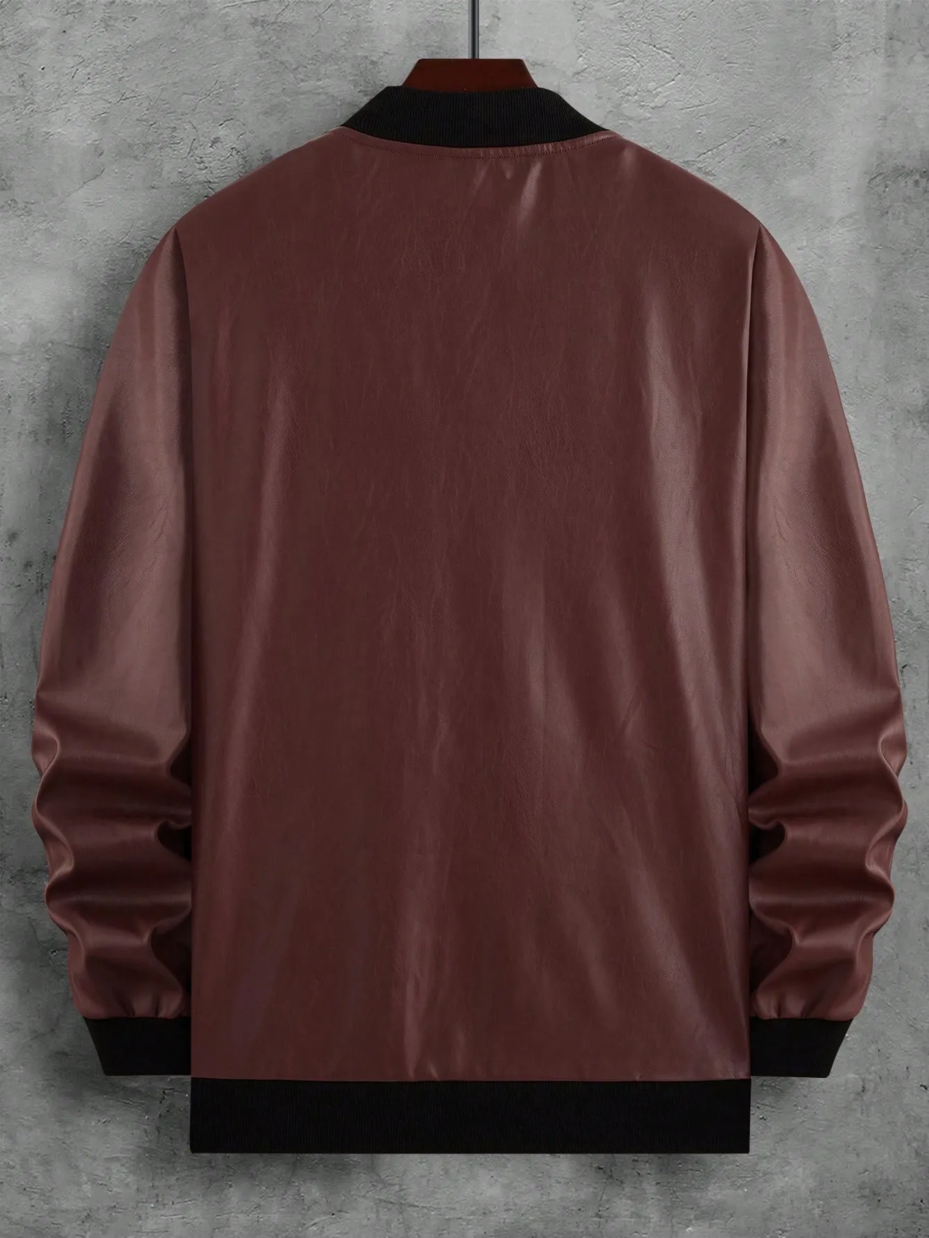 Manfinity Homme Men Zip Up Bomber Jacket