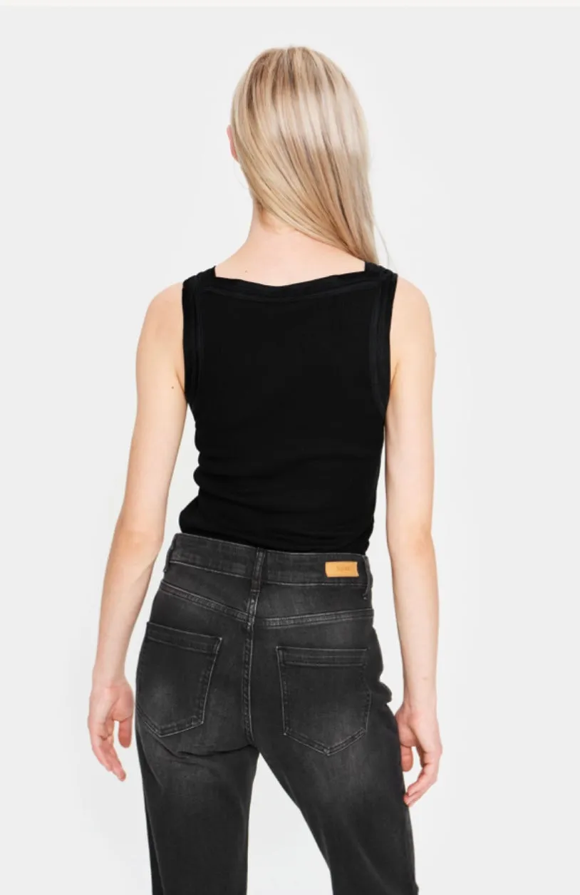 Maya Tank Top - Black