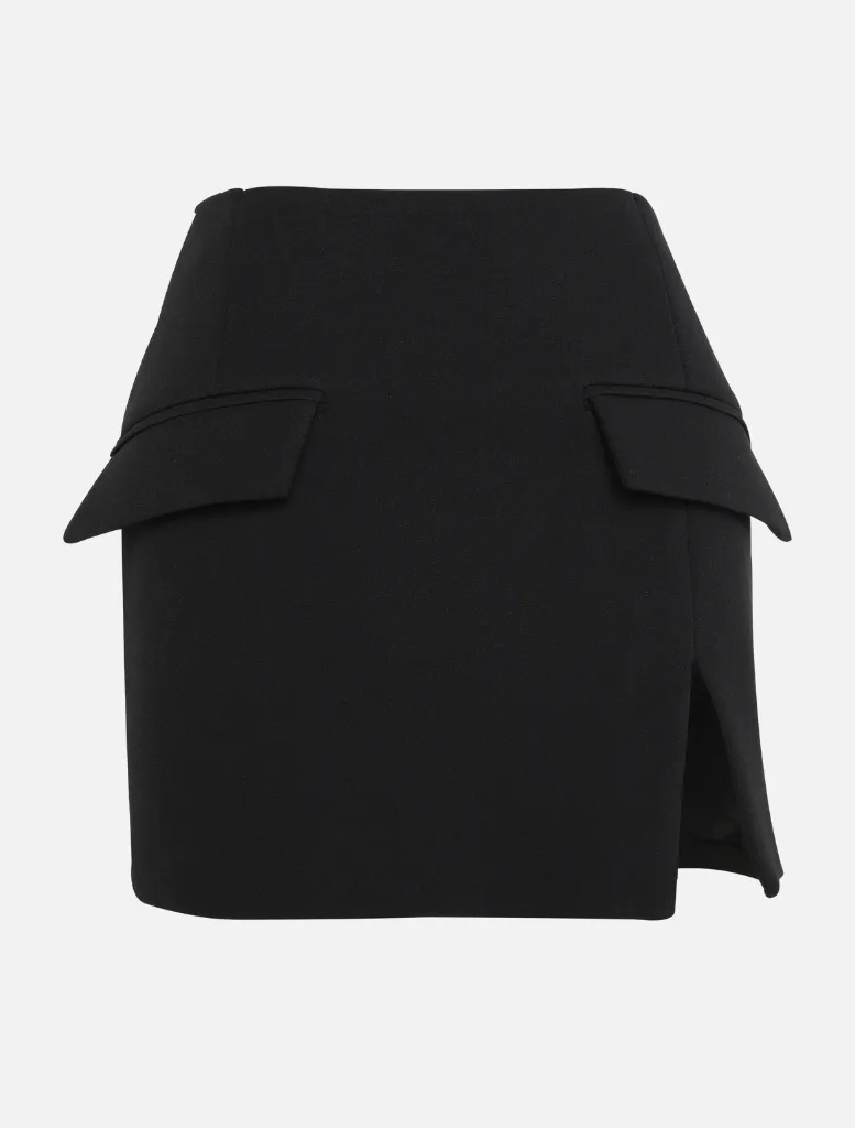 Melrose Mini Skirt - Black