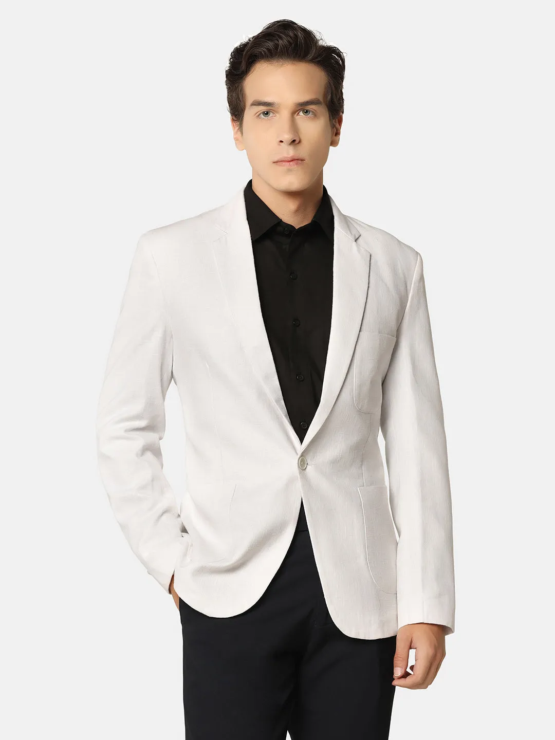 Men Linen  Blazer