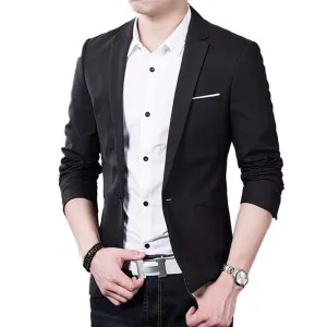 Men Suit Jacket Blazer Cardigan Jaqueta Wedding Suits Jackets