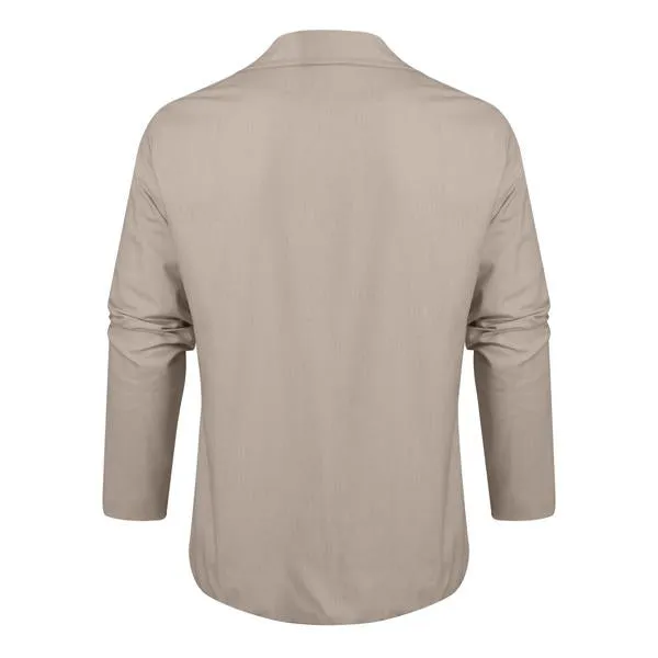 Men’s Linen Blazer – Relaxed Fit – Lightweight – Single-Breasted – Effortless Summer Layer