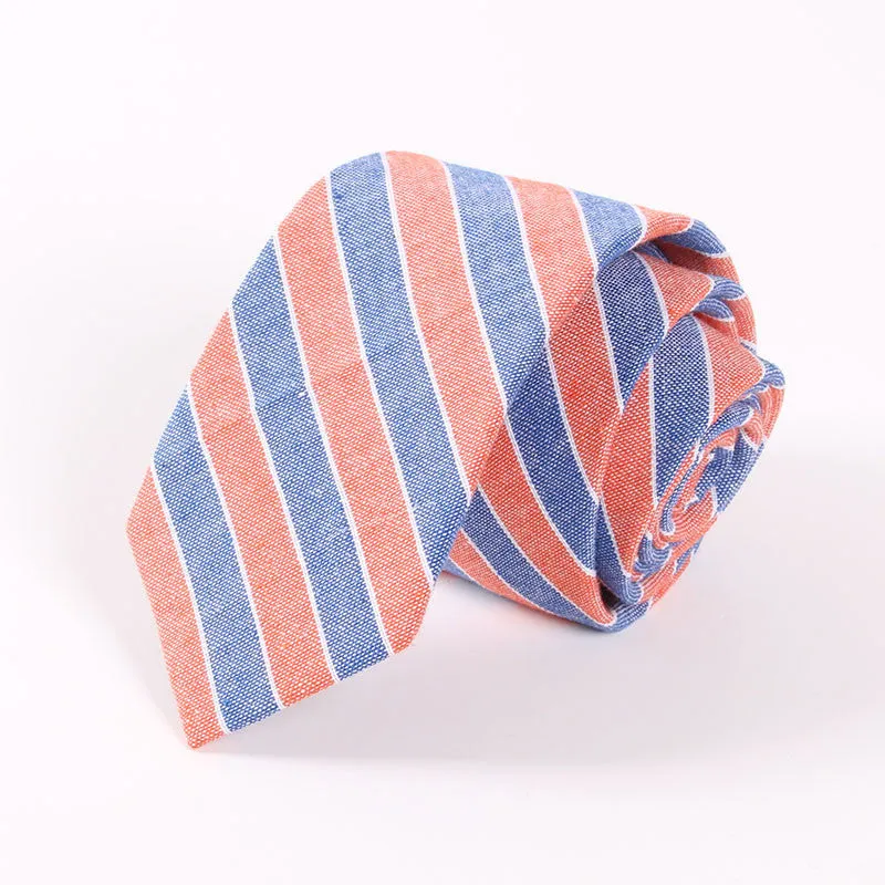 Men's Suit Tie Classic Men's Plaid Necktie Formal Wear Business Bowknots Ties Male Cotton Skinny Slim Ties Cravat