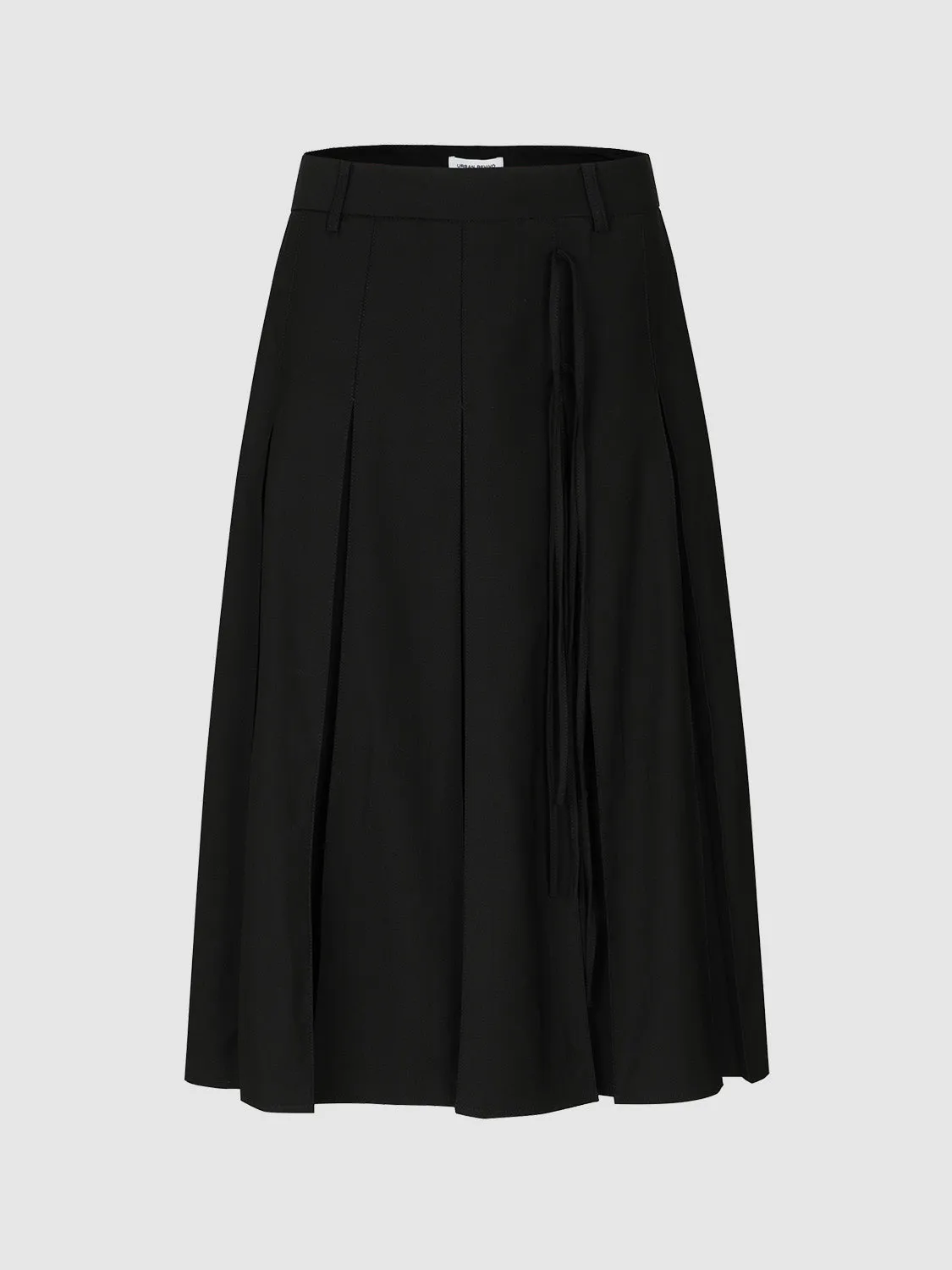Midi A-Line Skirt