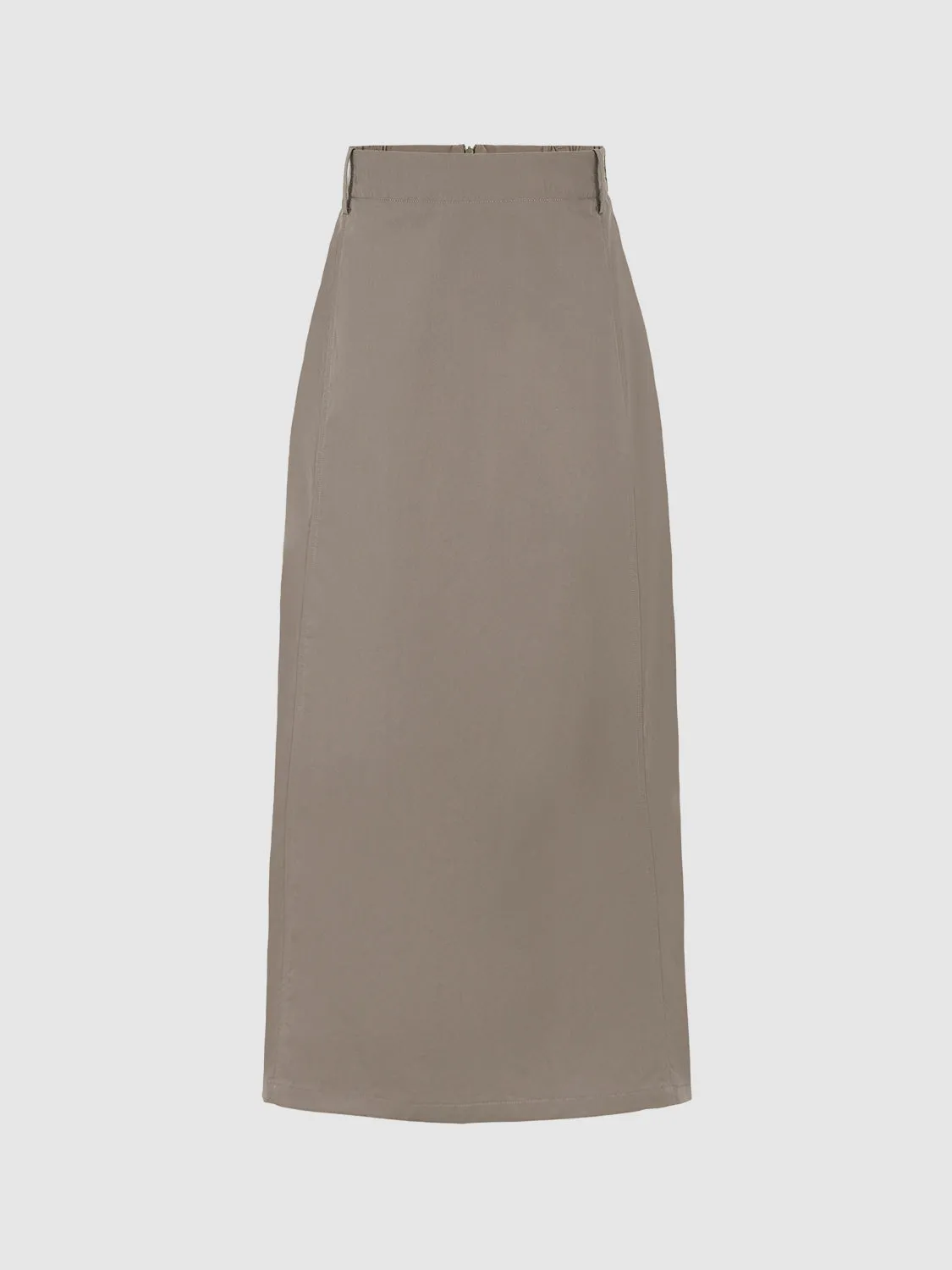 Midi A-Line Skirt