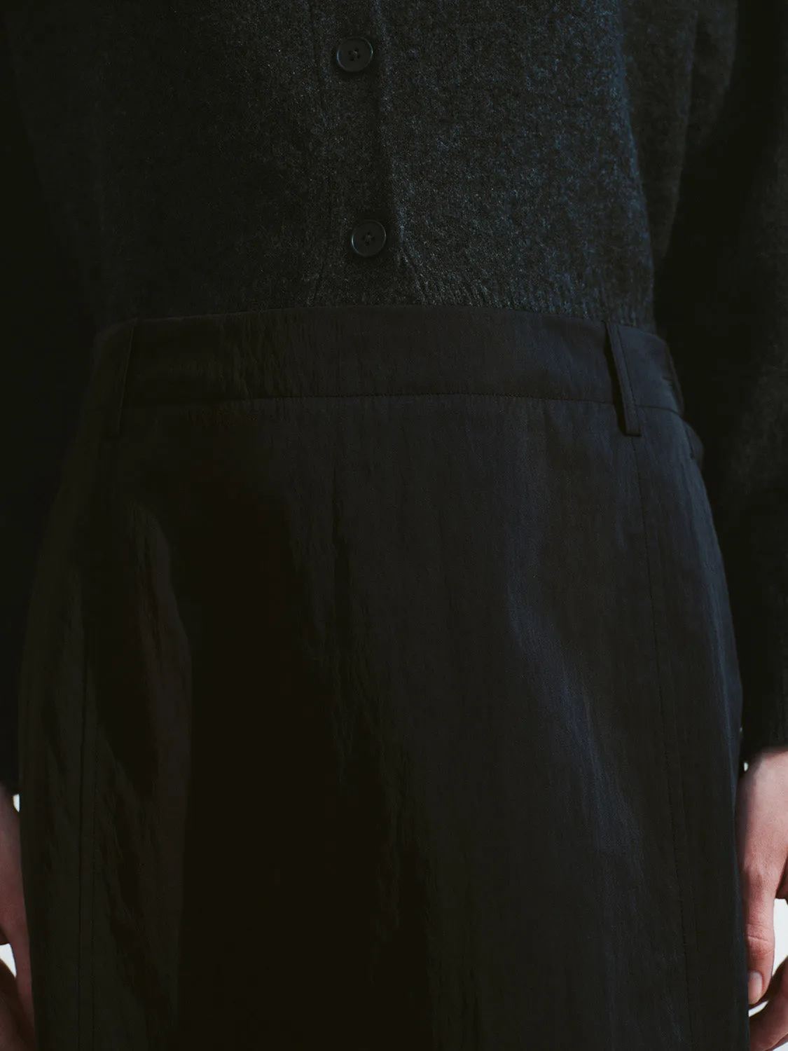 Midi A-Line Skirt