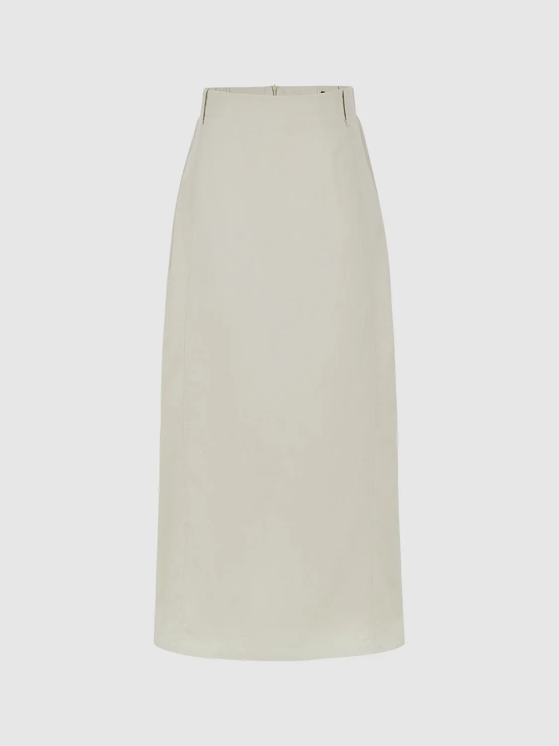 Midi A-Line Skirt