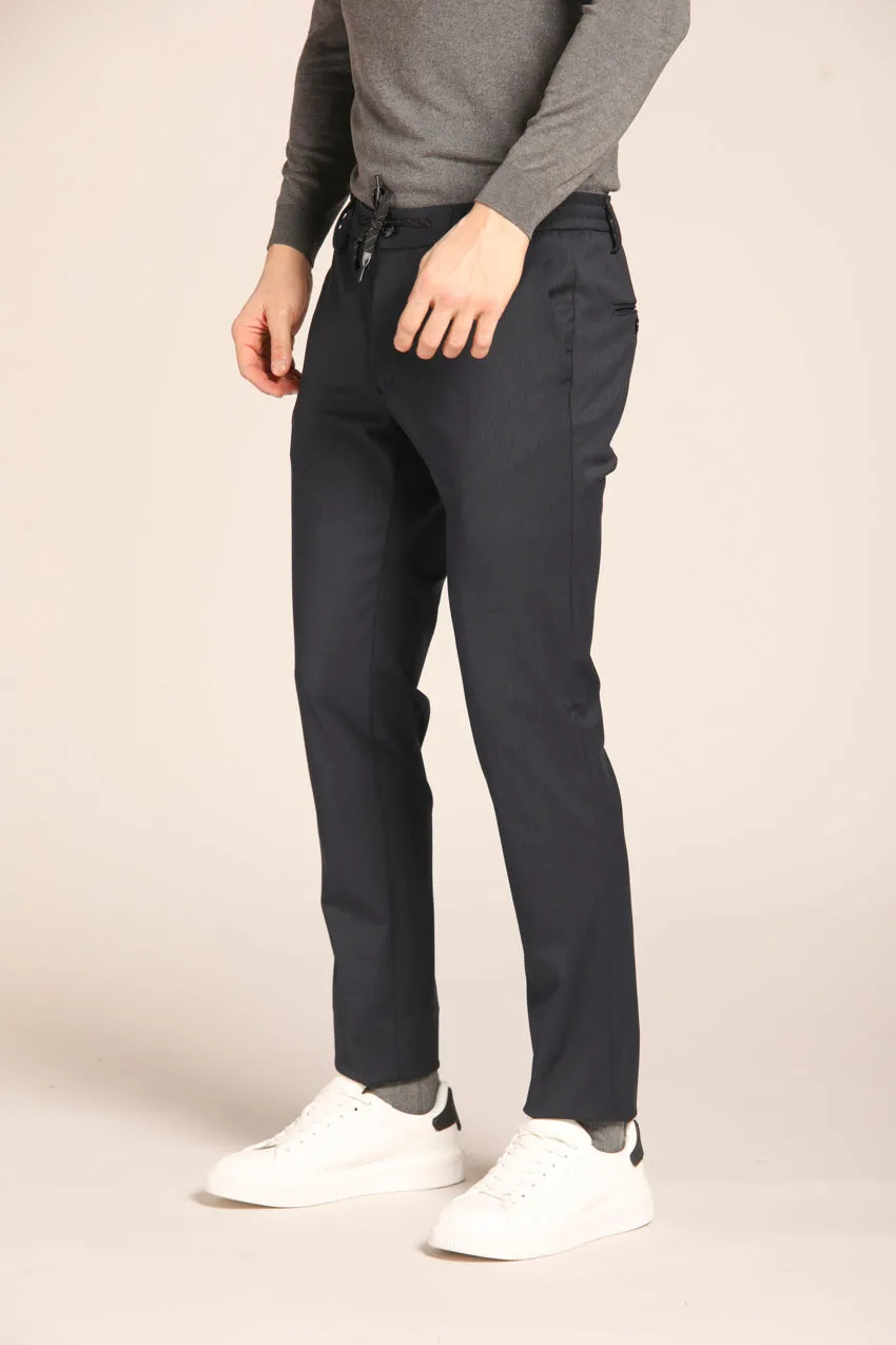 Milano Jogger men's chino pants in wool with extra slim fit