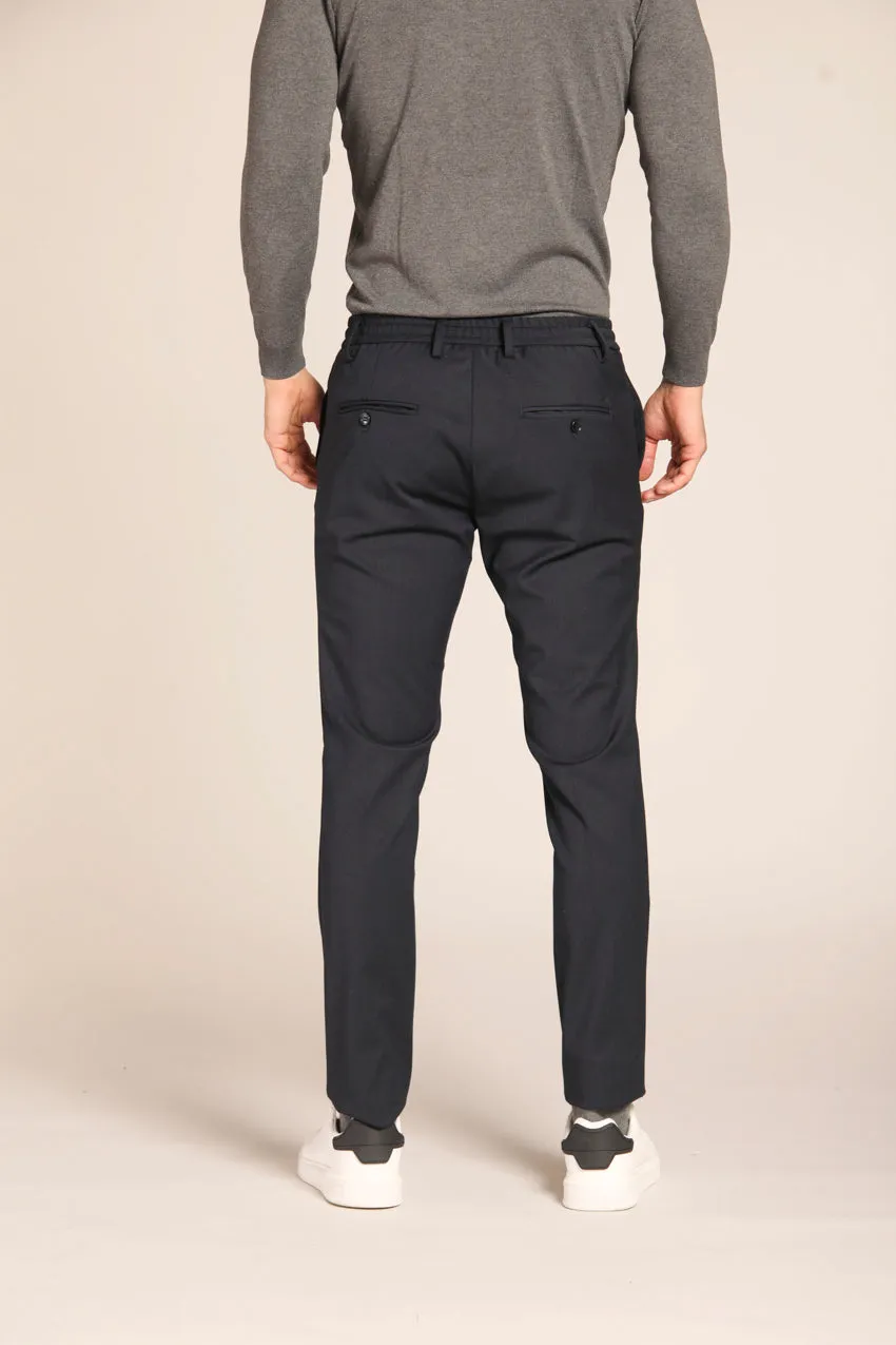 Milano Jogger men's chino pants in wool with extra slim fit