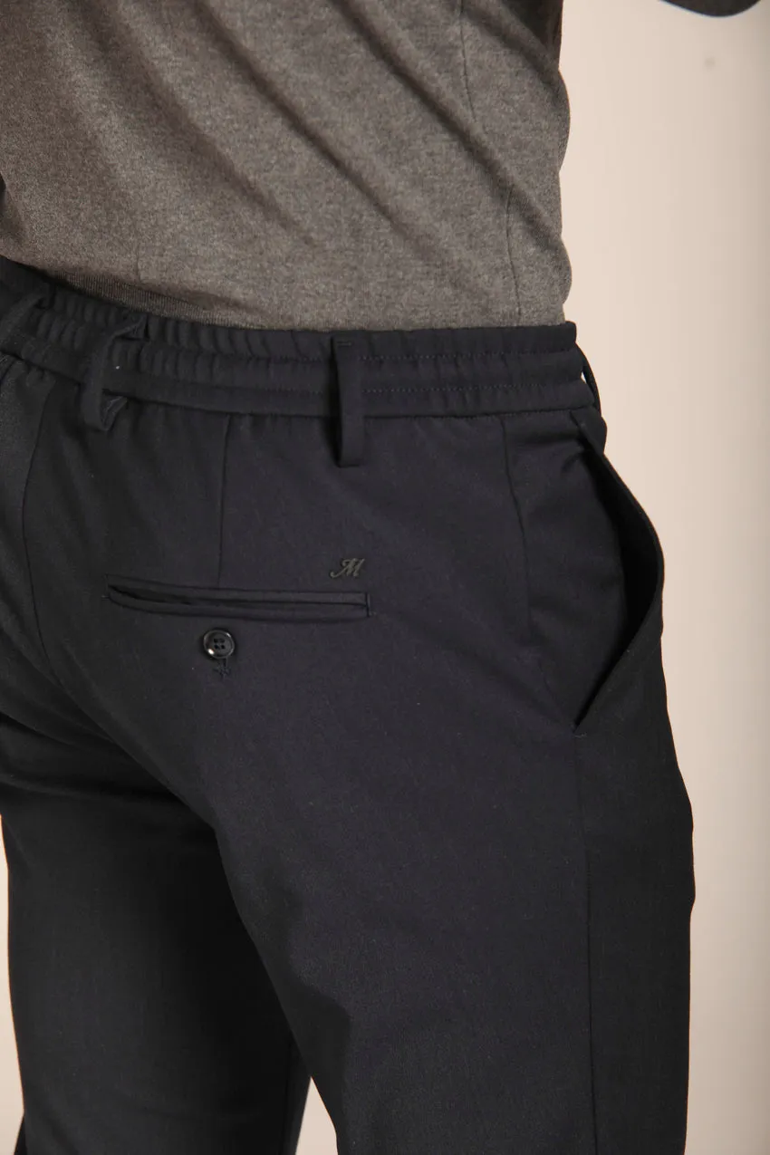 Milano Jogger men's chino pants in wool with extra slim fit