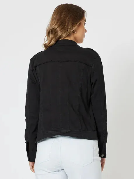 Military Denim Jacket