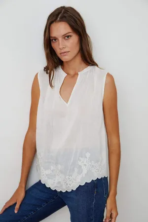 Millay Top in Cream
