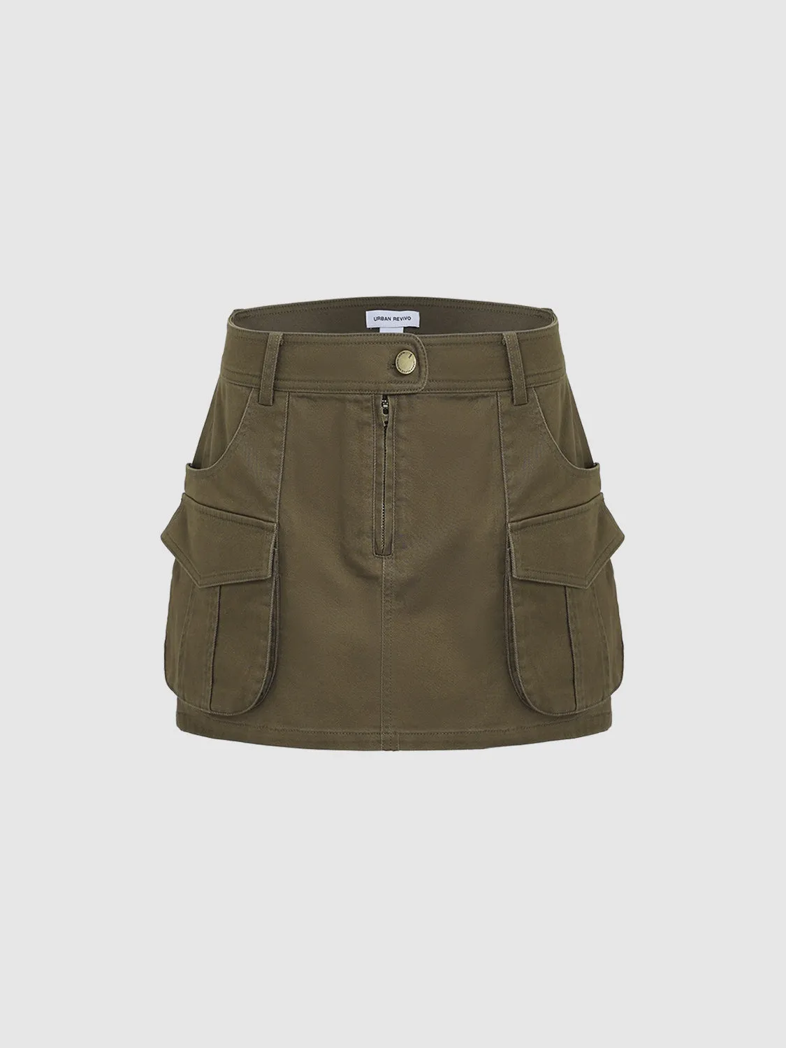 Mini A-Line Cargo Skirts