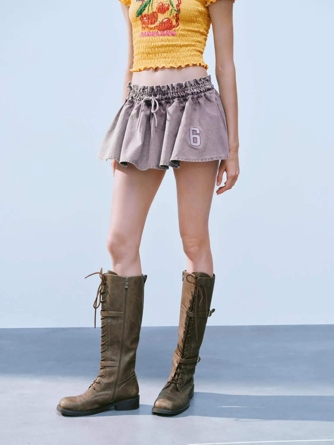 Mini Denim Skirts