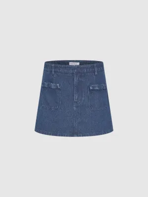 Mini Denim Skirts