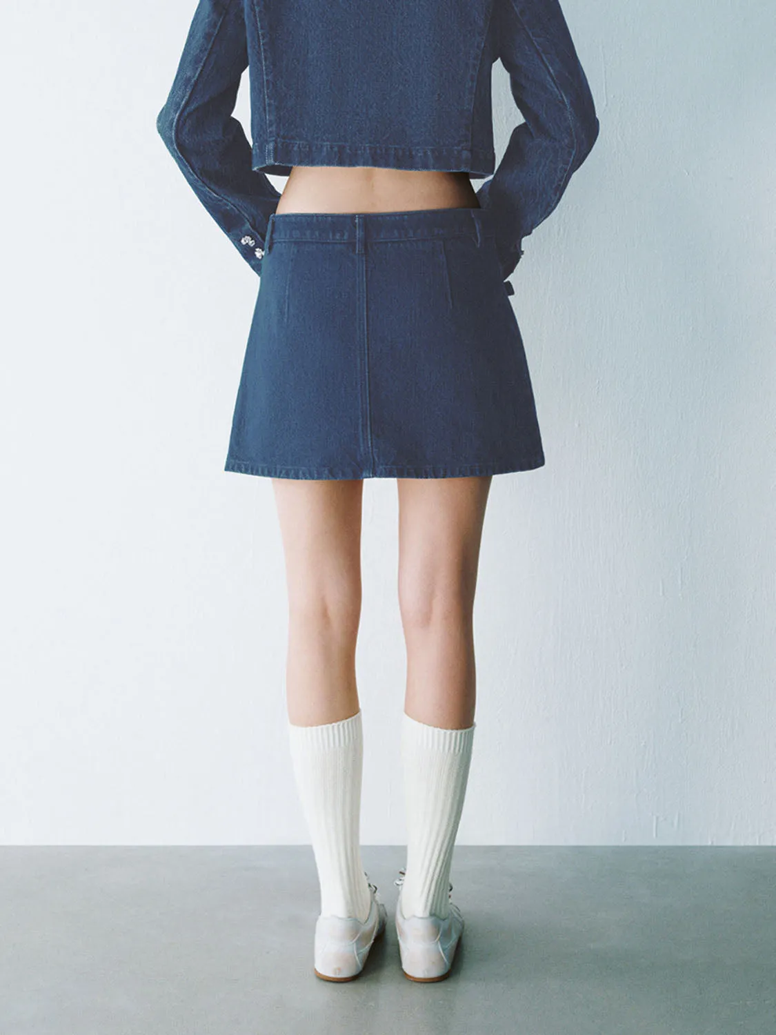 Mini Denim Skirts