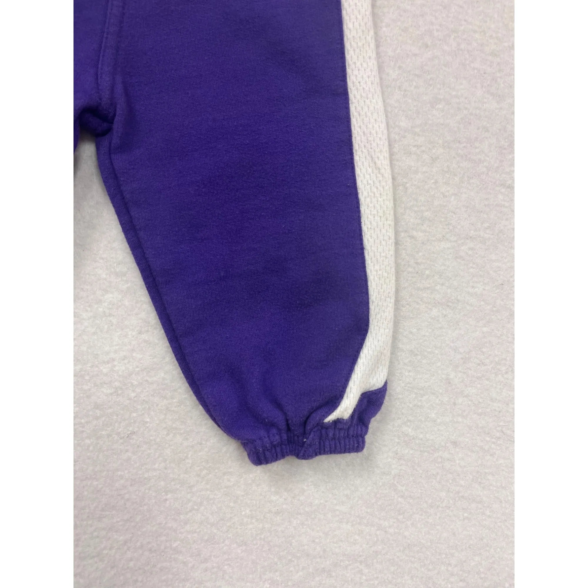 Minnesota Vikings NFL Baby Purple & White Sweatpants 6-9M #6447