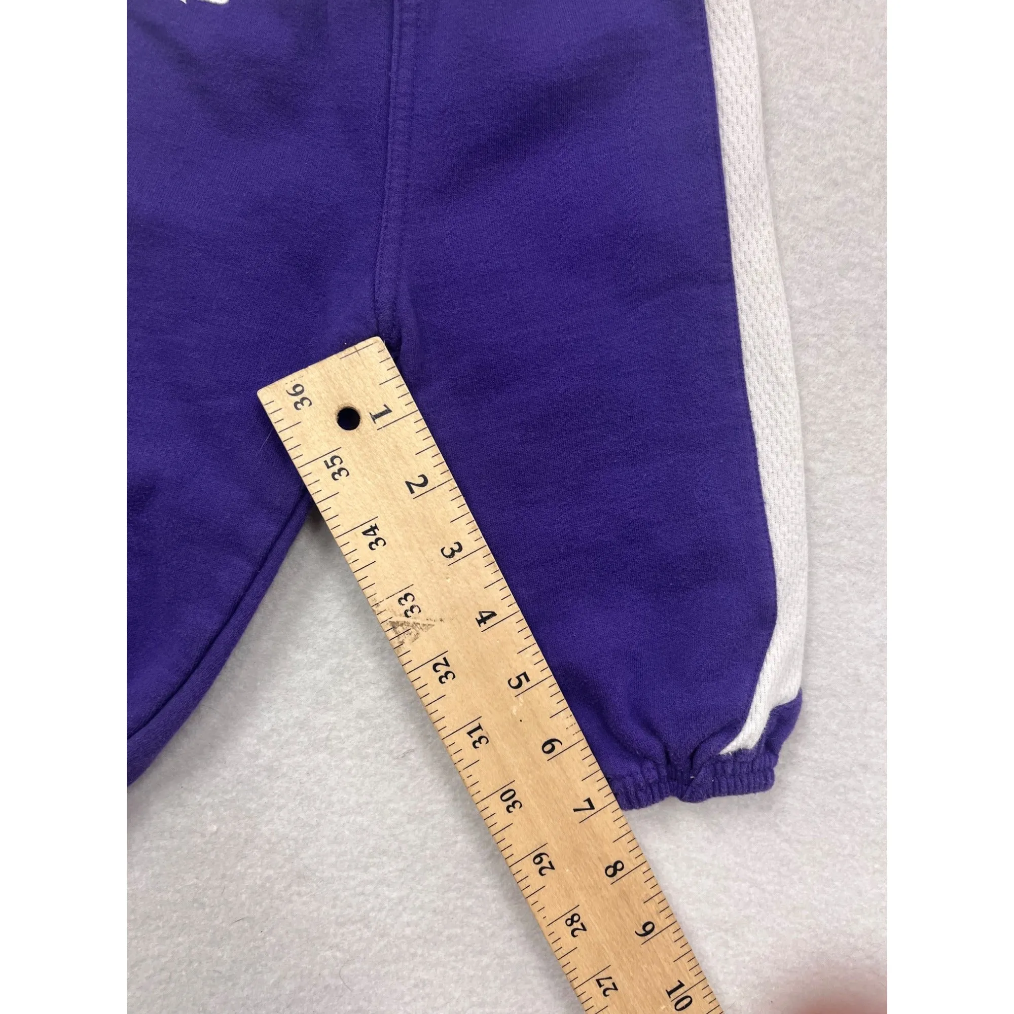 Minnesota Vikings NFL Baby Purple & White Sweatpants 6-9M #6447
