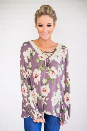My Happy Ending Floral Top