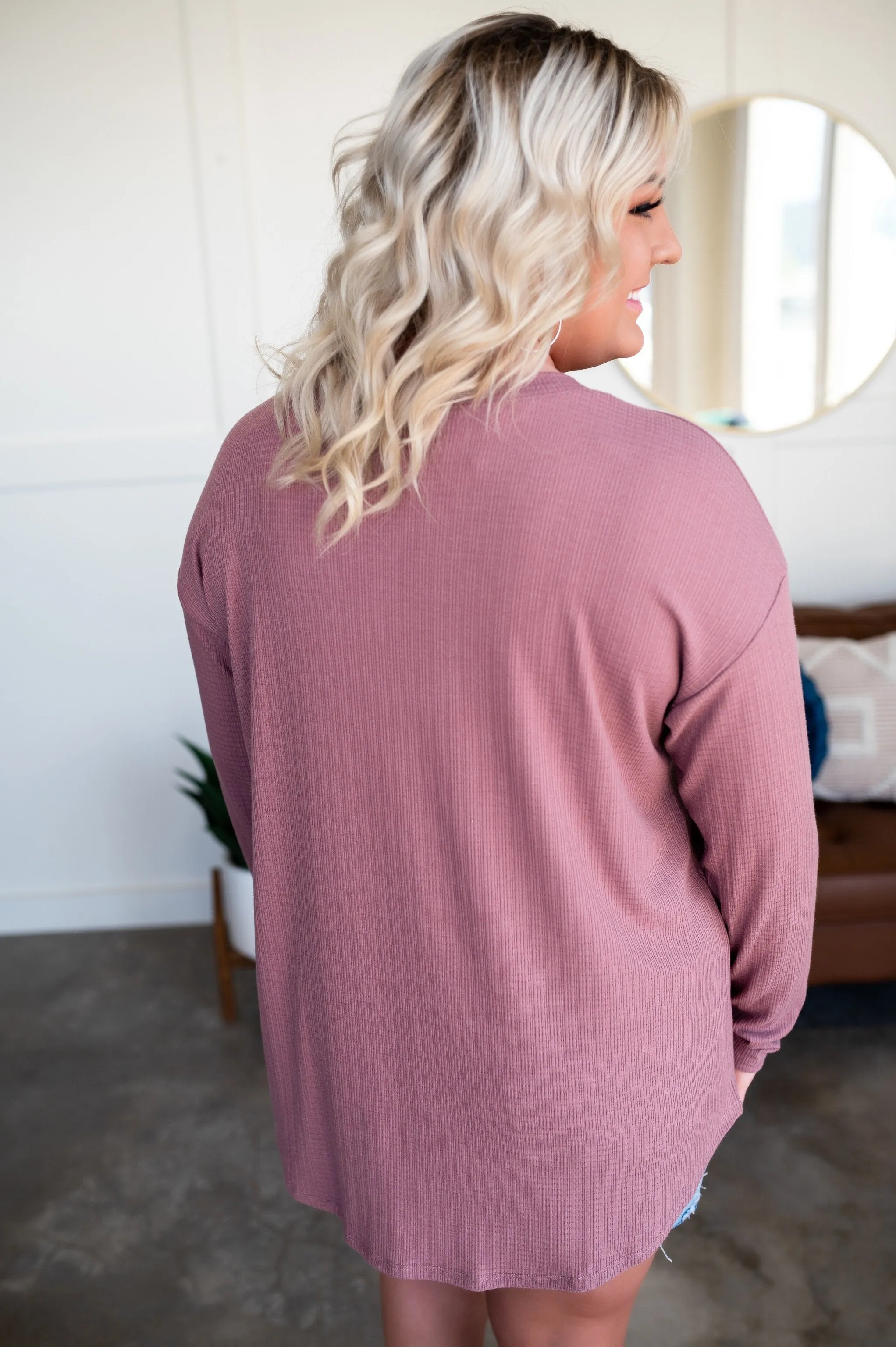 Never Be Basic Summer Knit In Rose