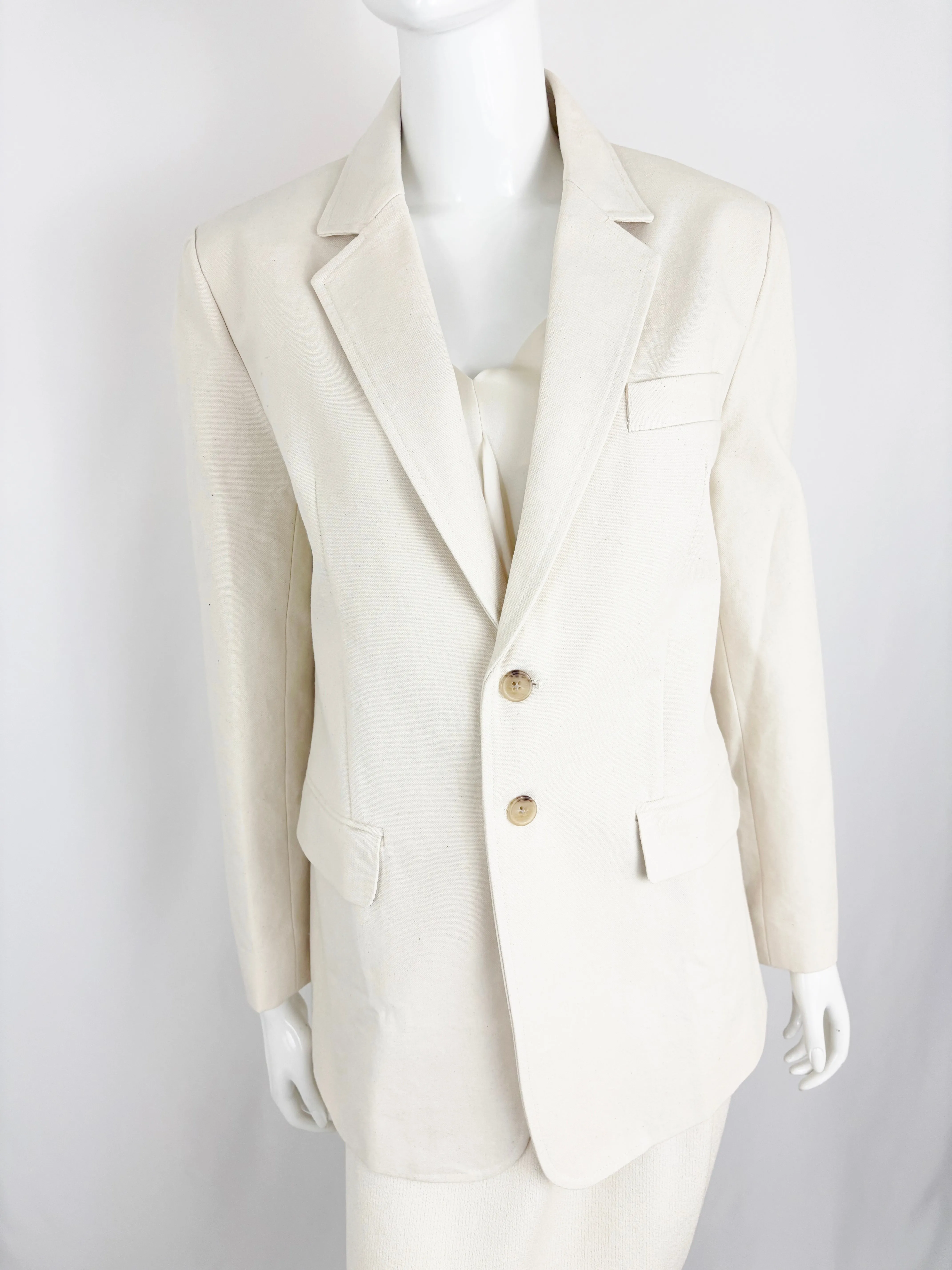 NEW Caron Callahan Cotton Blazer Size XS