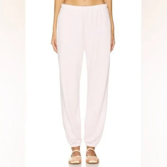 NWT Born Soft Blush Pink Tapered Lounge Drawstring Jogger Pajama Pants XL