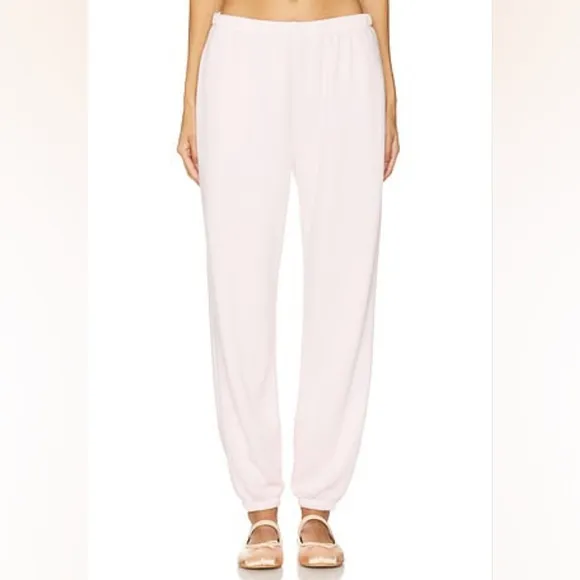 NWT Born Soft Blush Pink Tapered Lounge Drawstring Jogger Pajama Pants XL