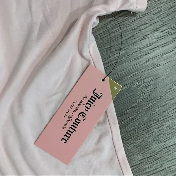 *NWT Juicy Couture Pink Sleepwear Loungewear Pajama Set Jogger Style Pants
